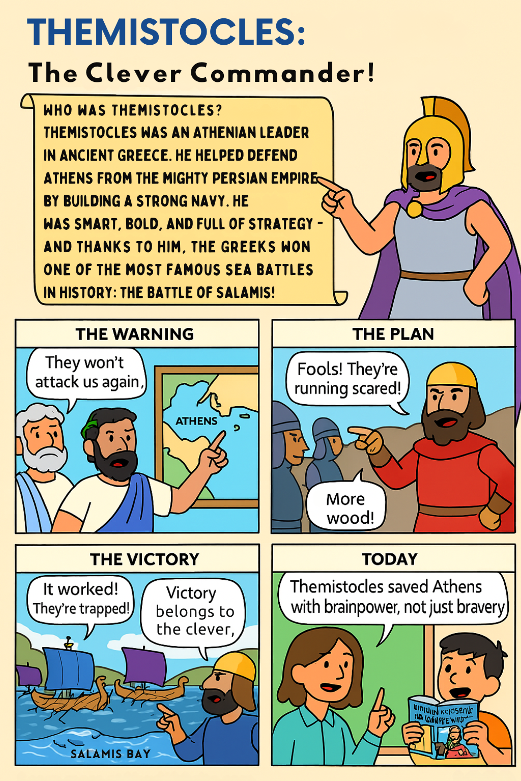 THEMISTOCLES: The Clever Commander!